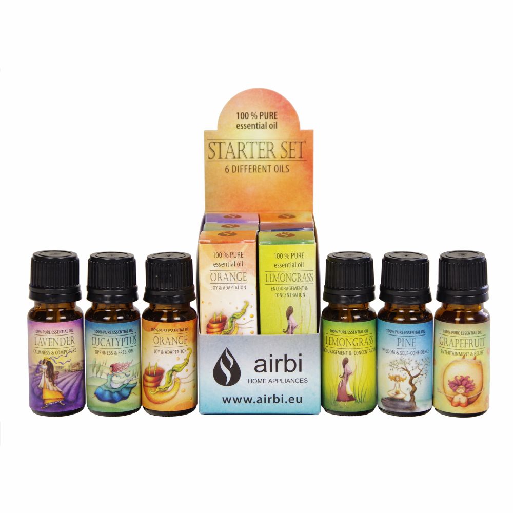 Essential oils - set of 6 different types